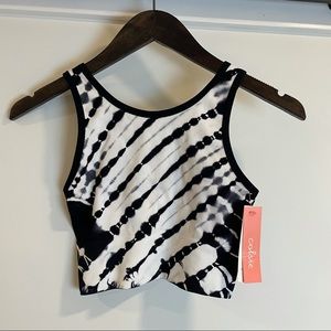 Colsie tie dye sports bra Sz XS NWT